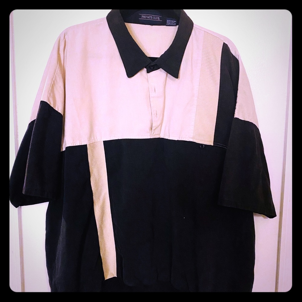 Vintage Private Club polo sz 3xl